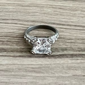 Cubic Zirconia Cocktail Ring